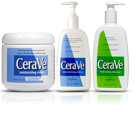 Cerave Moisturising Cream, Lotion & Cleanser